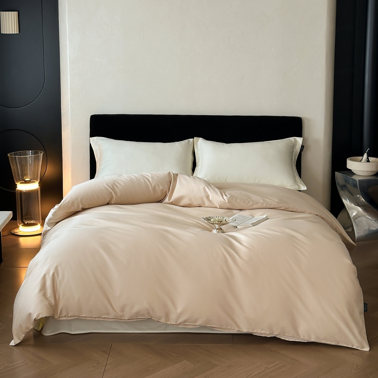 91家纺网 家纺一手货源 找家纺 （总）三味舒屋 2025新款50s全棉纯棉纯色单被套被套单件-长期主义