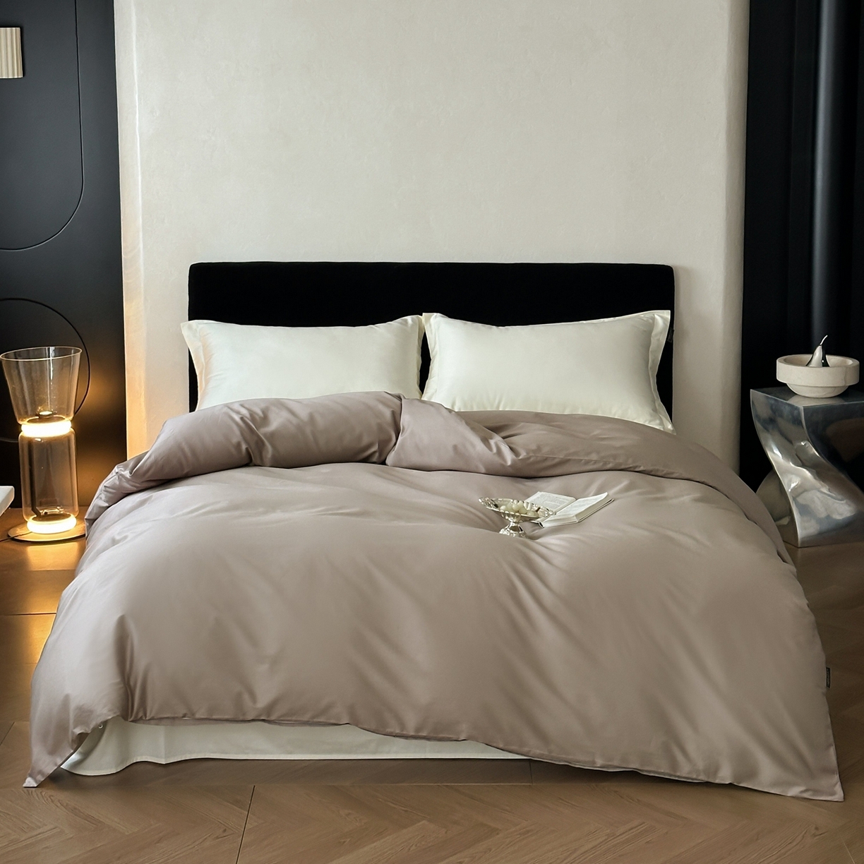 91家纺网 家纺一手货源 找家纺 （总）三味舒屋 2025新款50s全棉纯棉纯色单被套被套单件-长期主义