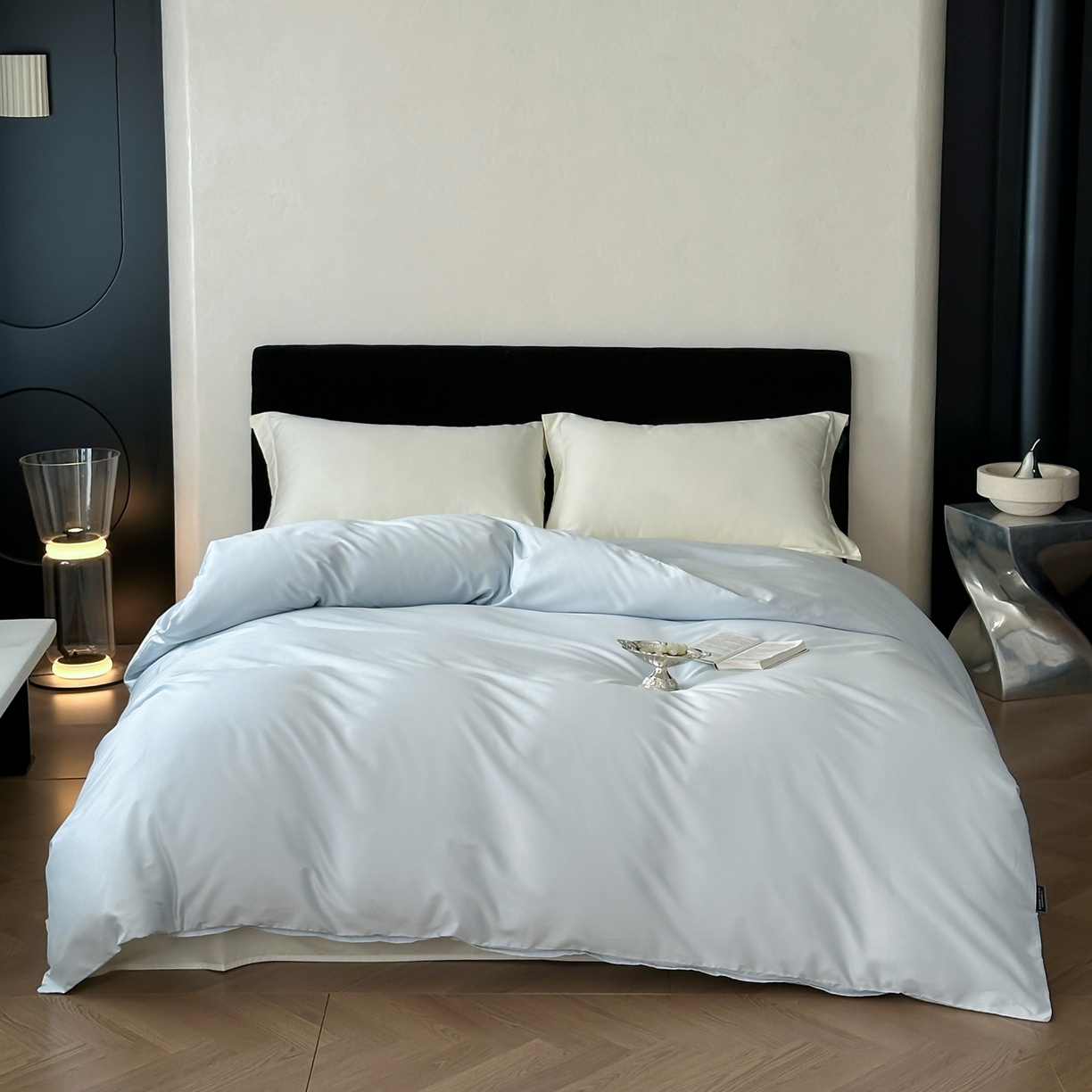 91家纺网 家纺一手货源 找家纺 （总）三味舒屋 2025新款50s全棉纯棉纯色单被套被套单件-长期主义