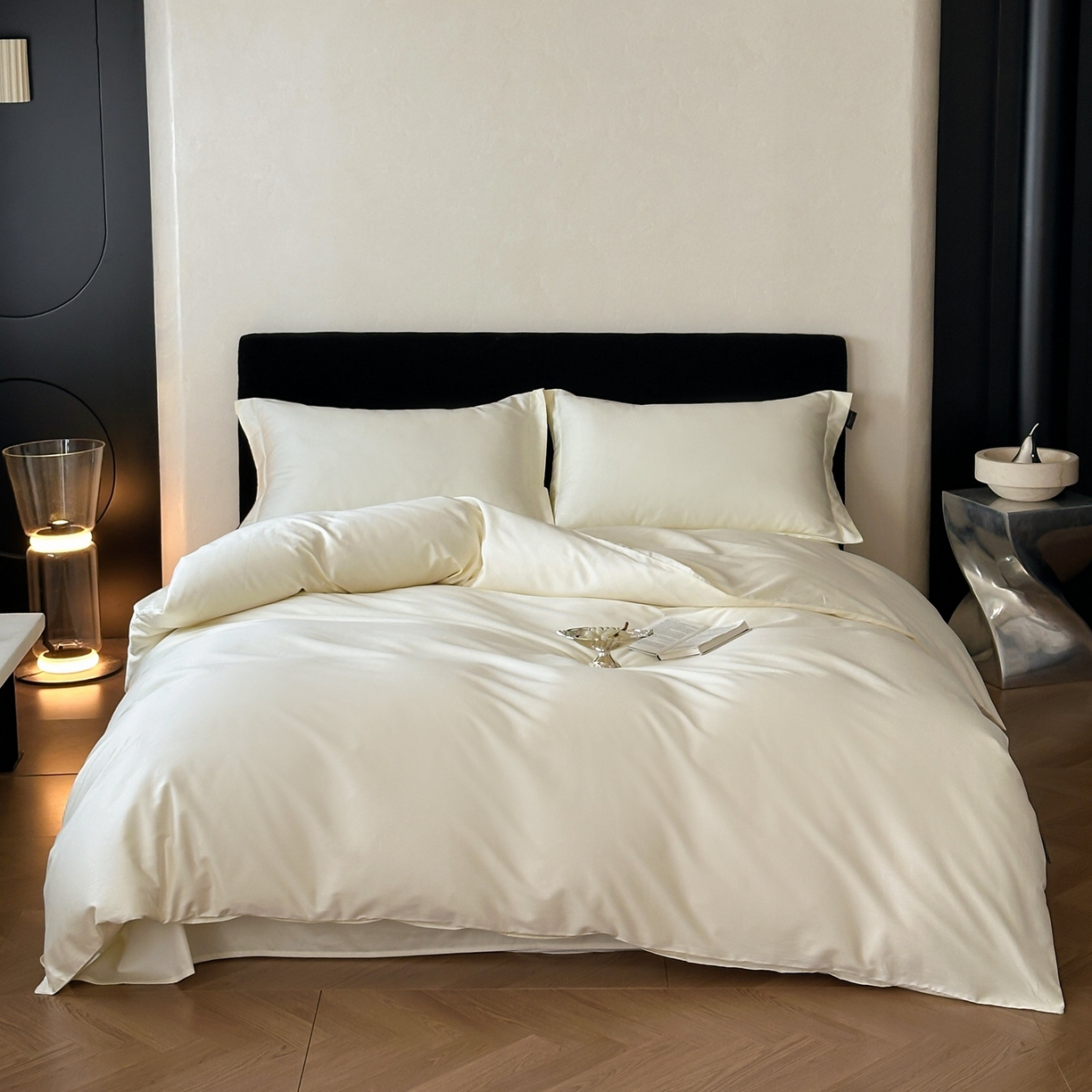 91家纺网 家纺一手货源 找家纺 （总）三味舒屋 2025新款50s全棉纯棉纯色单被套被套单件-长期主义