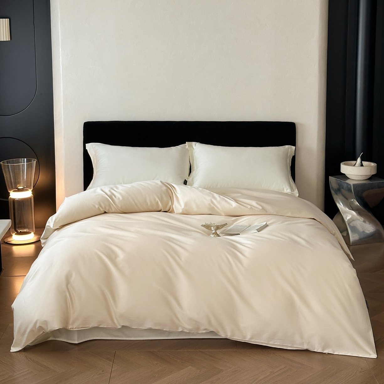 91家纺网 家纺一手货源 找家纺 （总）三味舒屋 2025新款50s全棉纯棉纯色单被套被套单件-长期主义