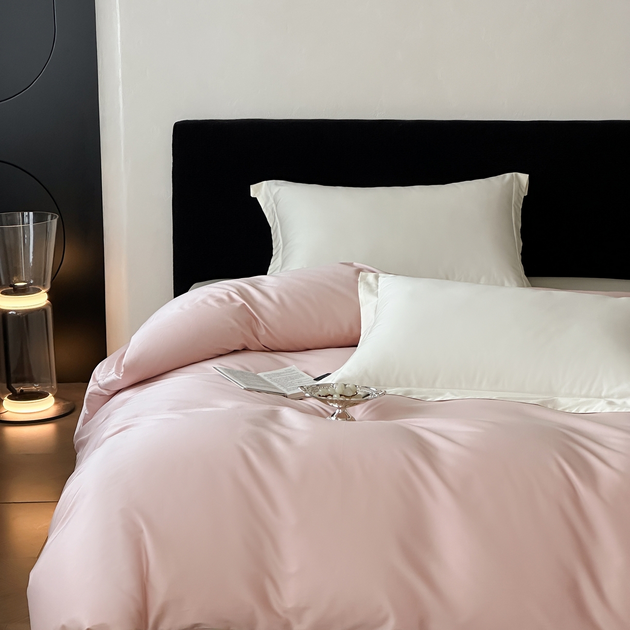 91家纺网 家纺一手货源 找家纺 三味舒屋 2025新款50s全棉纯棉纯色单被套被套单件-长期主义 长期主义-白桃乌龙