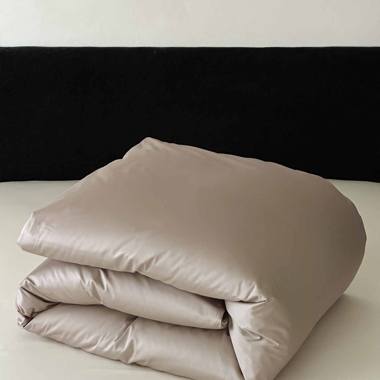 91家纺网 家纺一手货源 找家纺 三味舒屋 2025新款50s全棉纯棉纯色单被套被套单件-长期主义 长期主义-茶棕色