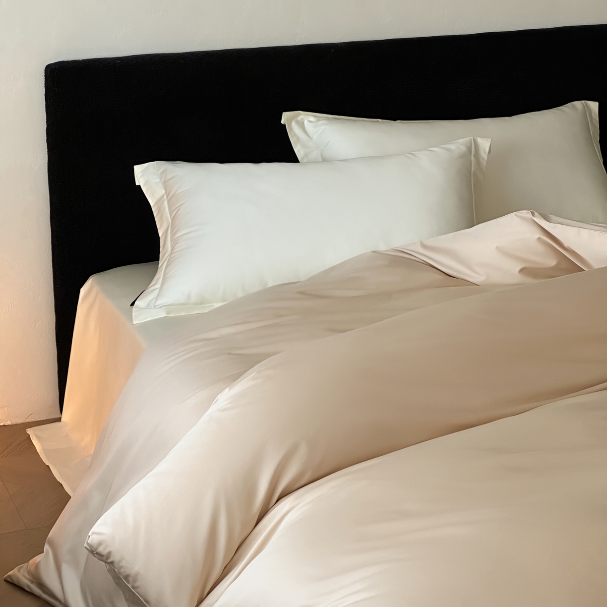 91家纺网 家纺一手货源 找家纺 三味舒屋 2025新款50s全棉纯棉纯色单被套被套单件-长期主义 长期主义-星光金