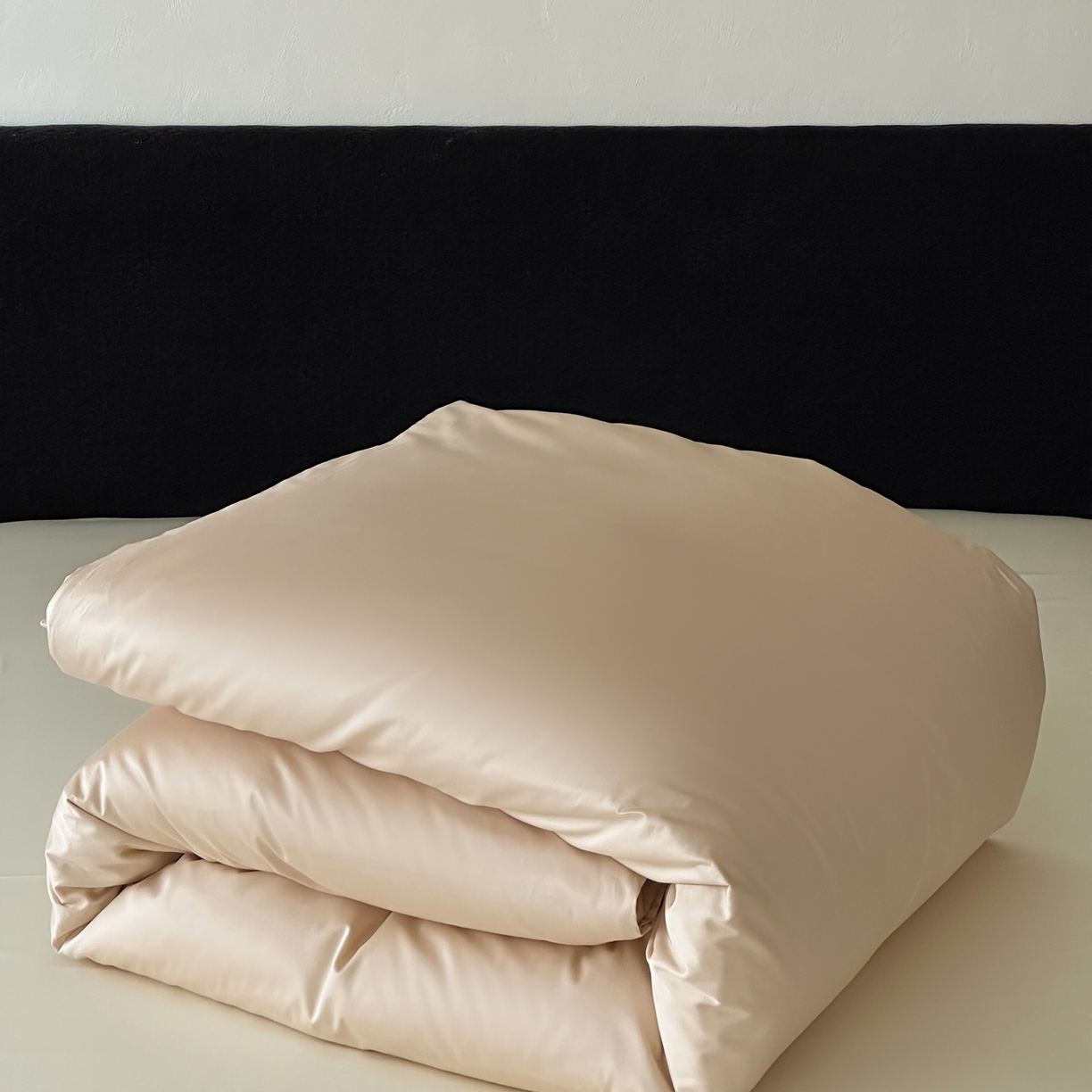 91家纺网 家纺一手货源 找家纺 三味舒屋 2025新款50s全棉纯棉纯色单被套被套单件-长期主义 长期主义-星光金