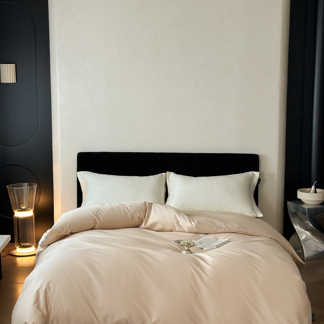 91家纺网 家纺一手货源 找家纺 三味舒屋 2025新款50s全棉纯棉纯色单被套被套单件-长期主义 长期主义-星光金