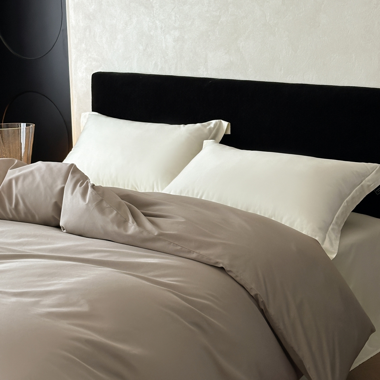 91家纺网 家纺一手货源 找家纺 三味舒屋 2025新款50s全棉纯棉纯色单被套被套单件-长期主义 长期主义-茶棕色