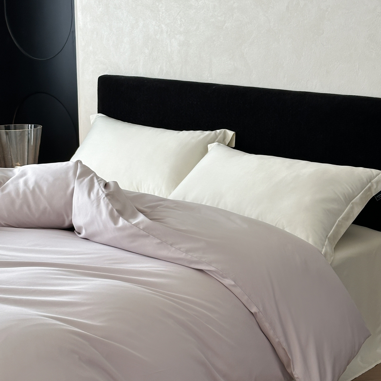 91家纺网 家纺一手货源 找家纺 三味舒屋 2025新款50s全棉纯棉纯色单被套被套单件-长期主义 长期主义-微微紫