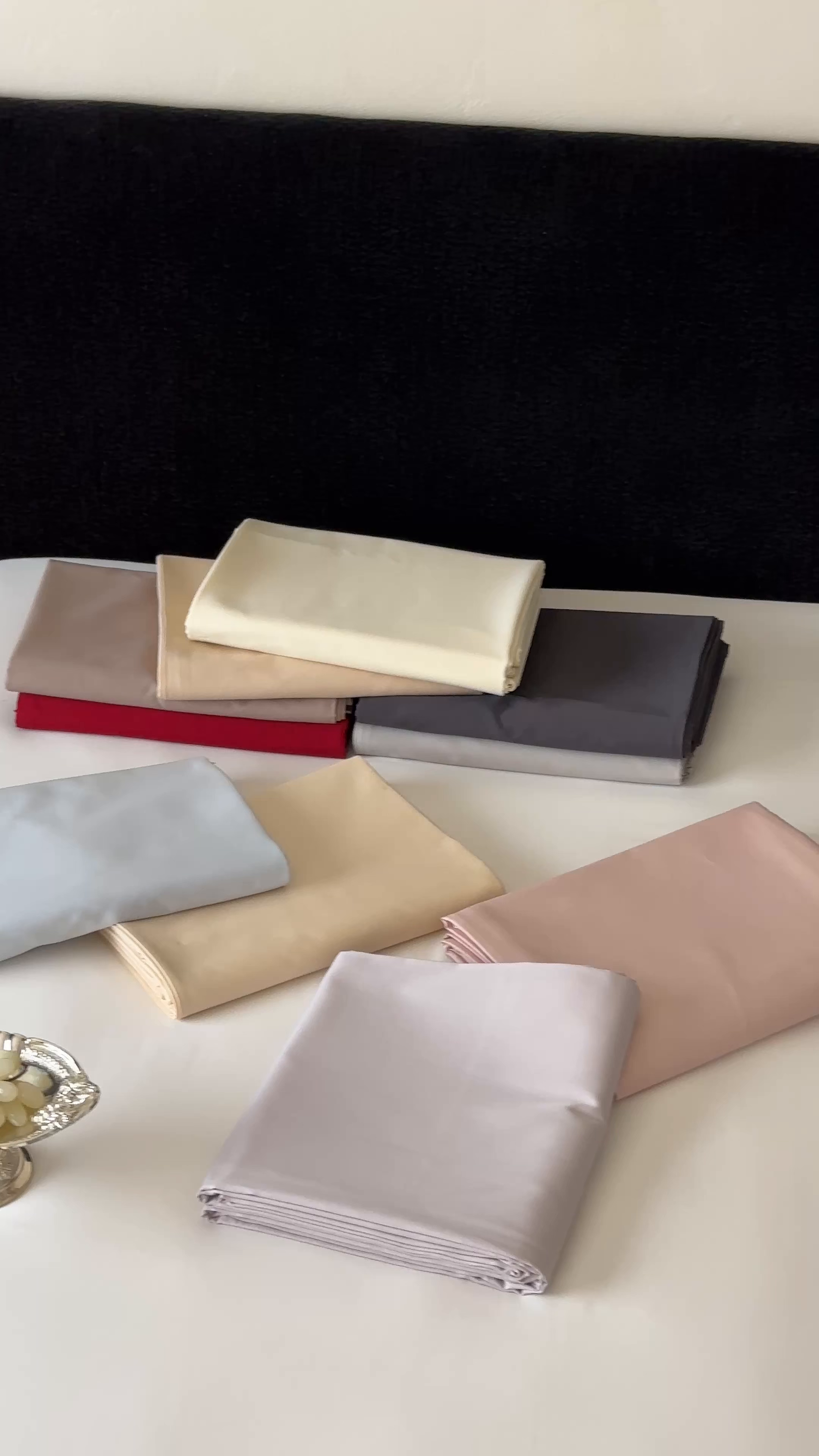 91家纺网 家纺一手货源 找家纺 三味舒屋 2025新款50s全棉纯棉纯色单被套被套单件-长期主义 长期主义-香草色