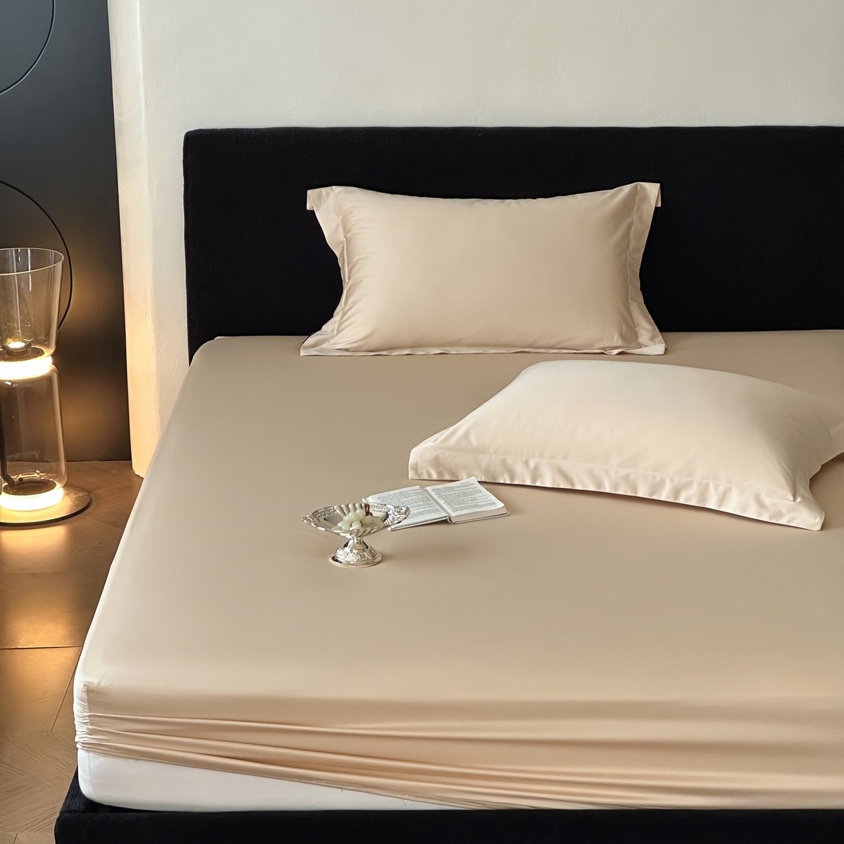 91家纺网 家纺一手货源 找家纺 三味舒屋 2025新款50s全棉纯棉纯色单床笠床笠单件-长期主义 长期主义-星光金