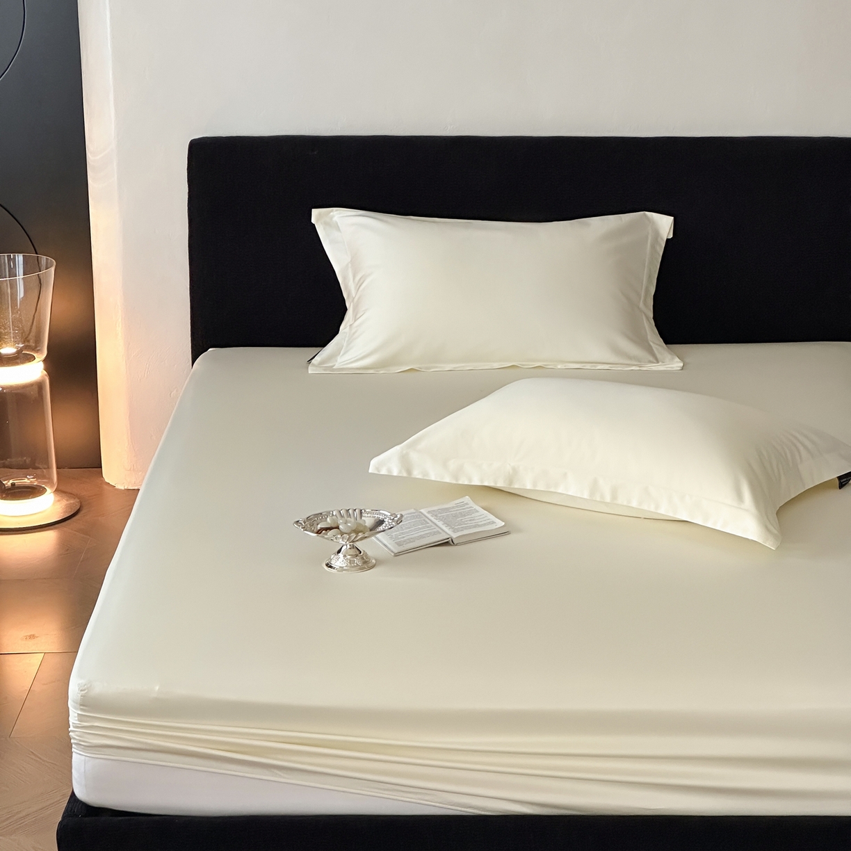 91家纺网 家纺一手货源 找家纺 三味舒屋 2025新款50s全棉纯棉纯色单床笠床笠单件-长期主义 长期主义-香草色