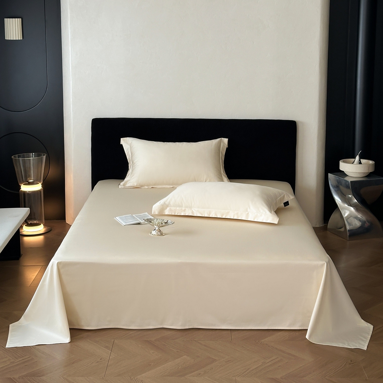 91家纺网 家纺一手货源 找家纺 （总）三味舒屋 2025新款50s全棉纯棉纯色单床单床单单件-长期主义