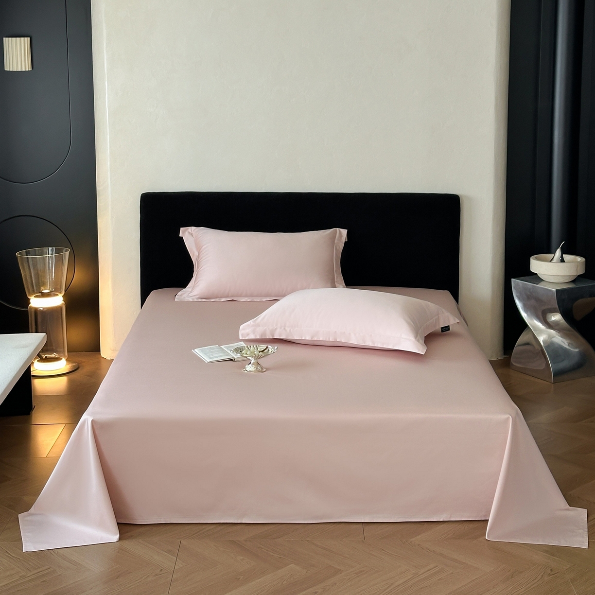 91家纺网 家纺一手货源 找家纺 （总）三味舒屋 2025新款50s全棉纯棉纯色单床单床单单件-长期主义