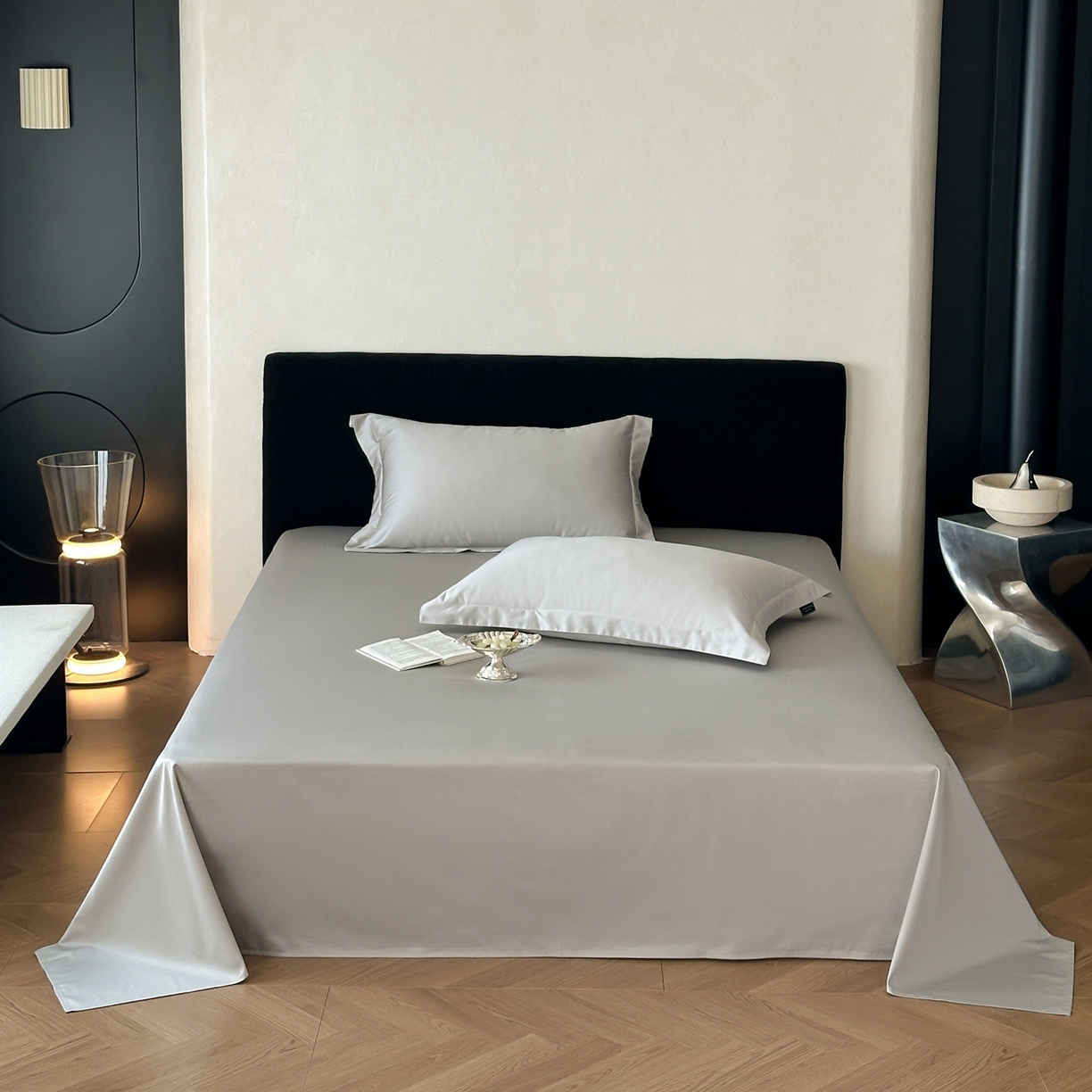 91家纺网 家纺一手货源 找家纺 （总）三味舒屋 2025新款50s全棉纯棉纯色单床单床单单件-长期主义