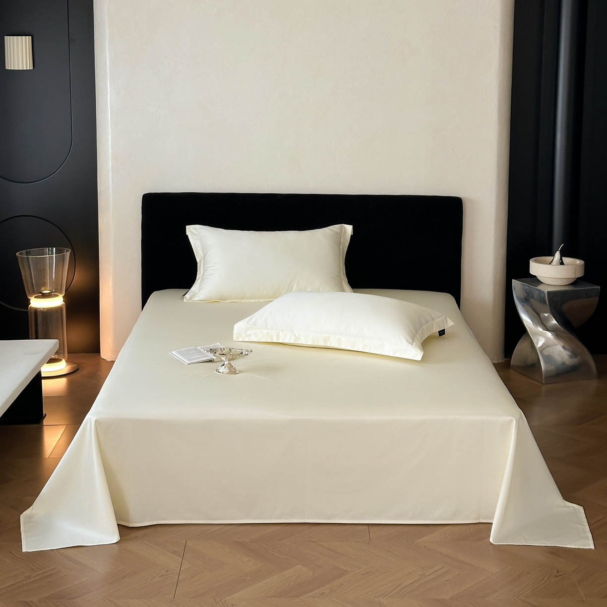 三味舒屋 2025新款50s全棉纯棉纯色单床单床单单件-长期主义 长期主义-香草色