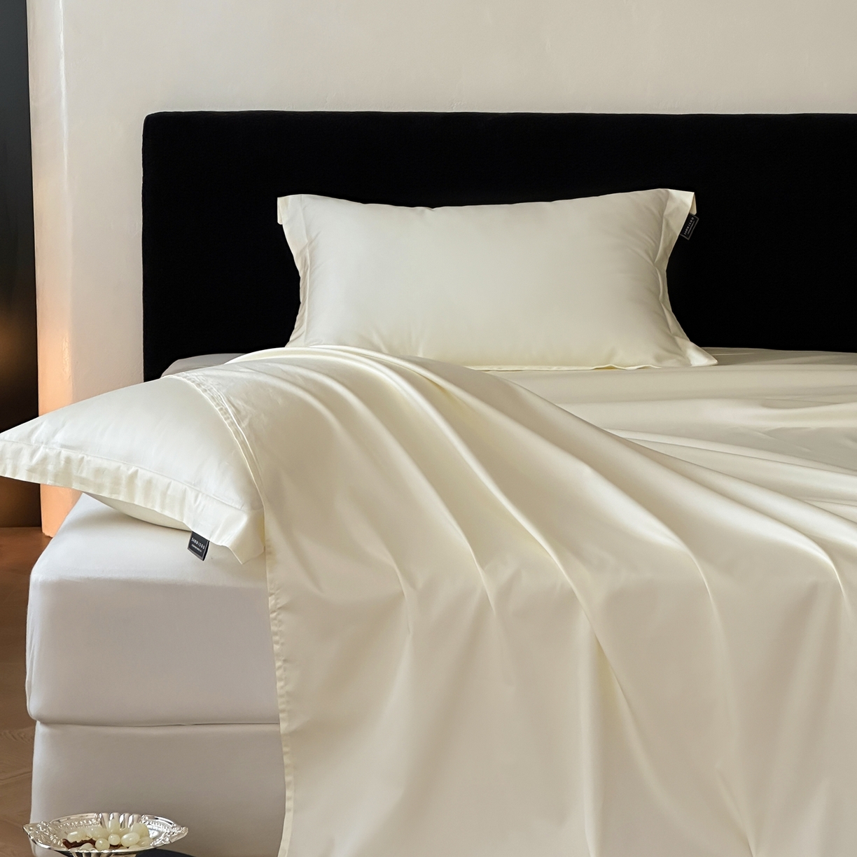 91家纺网 家纺一手货源 找家纺 三味舒屋 2025新款50s全棉纯棉纯色单床单床单单件-长期主义 长期主义-香草色