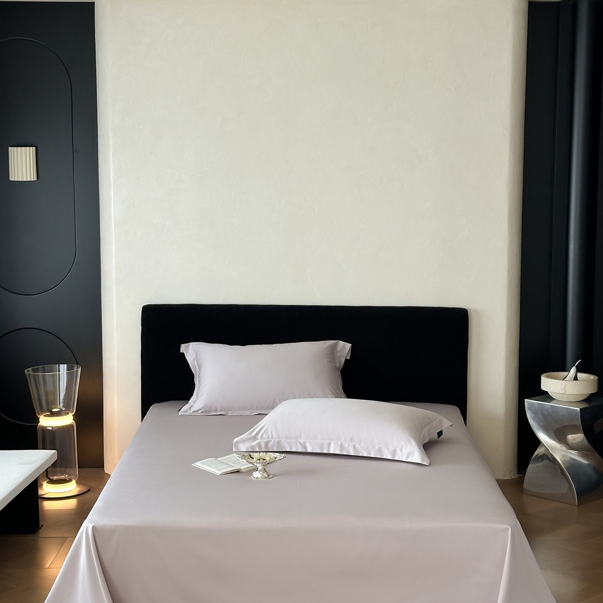 91家纺网 家纺一手货源 找家纺 三味舒屋 2025新款50s全棉纯棉纯色单床单床单单件-长期主义 长期主义-微微紫