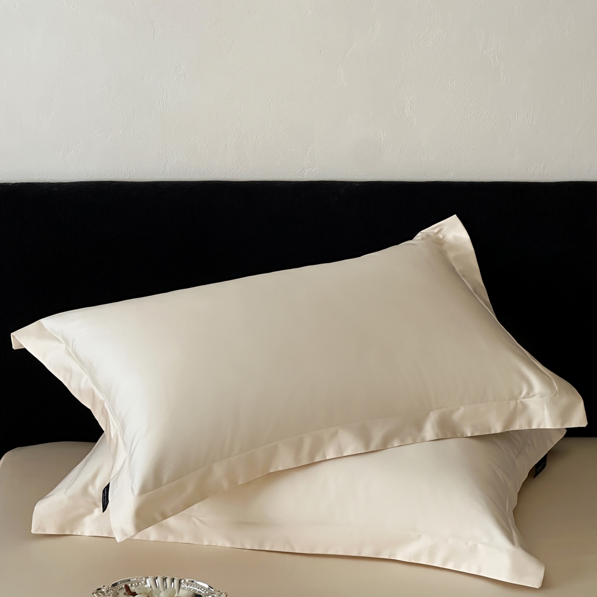 91家纺网 家纺一手货源 找家纺 （总）三味舒屋 2025新款50s全棉纯棉纯色单枕套枕套单件-长期主义