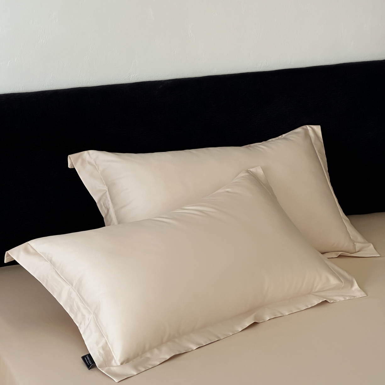 91家纺网 家纺一手货源 找家纺 三味舒屋 2025新款50s全棉纯棉纯色单枕套枕套单件-长期主义 长期主义-星光金