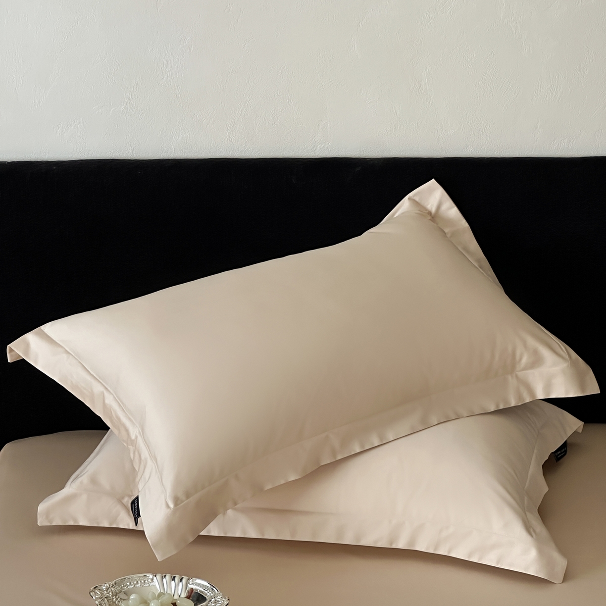 91家纺网 家纺一手货源 找家纺 三味舒屋 2025新款50s全棉纯棉纯色单枕套枕套单件-长期主义 长期主义-星光金