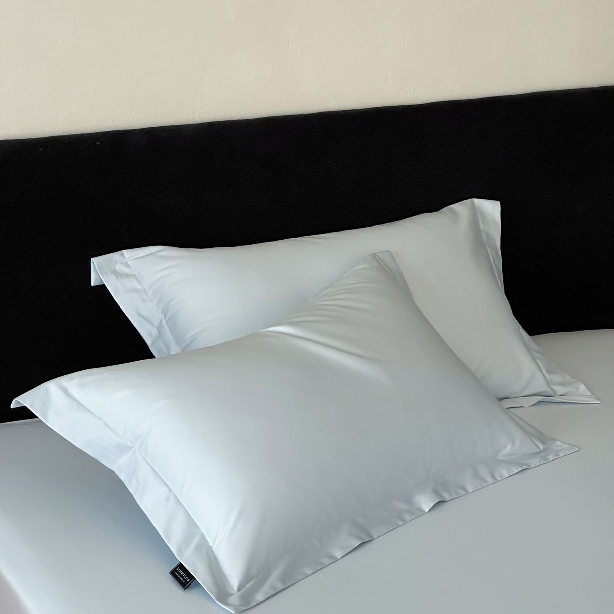 三味舒屋 2025新款50s全棉纯棉纯色单枕套枕套单件-长期主义 长期主义-净月蓝