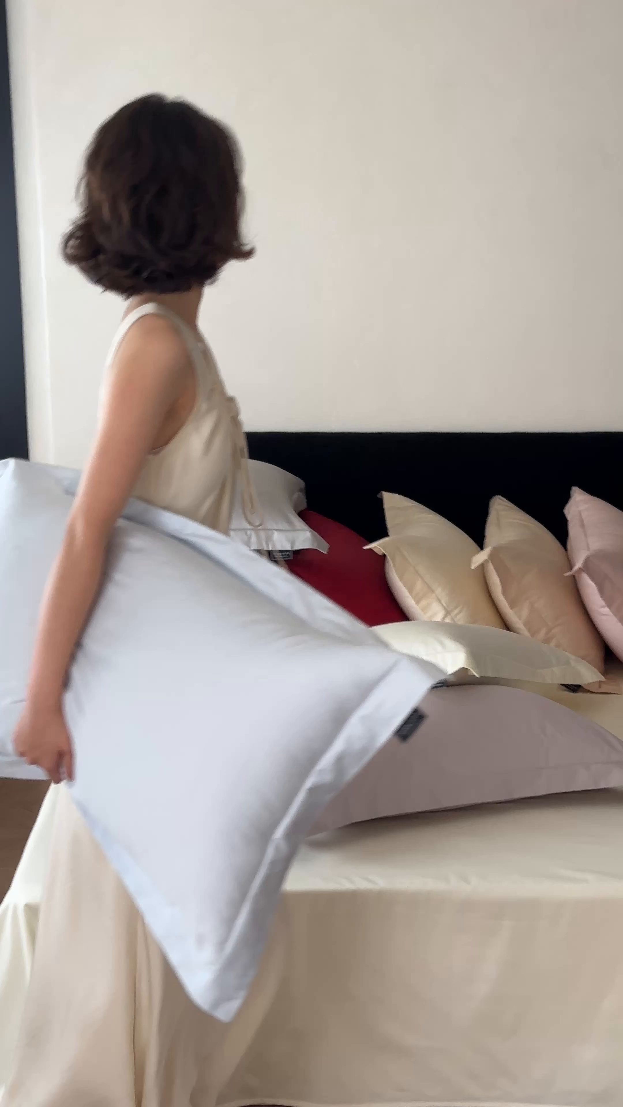 91家纺网 家纺一手货源 找家纺 三味舒屋 2025新款50s全棉纯棉纯色单枕套枕套单件-长期主义 长期主义-新银灰