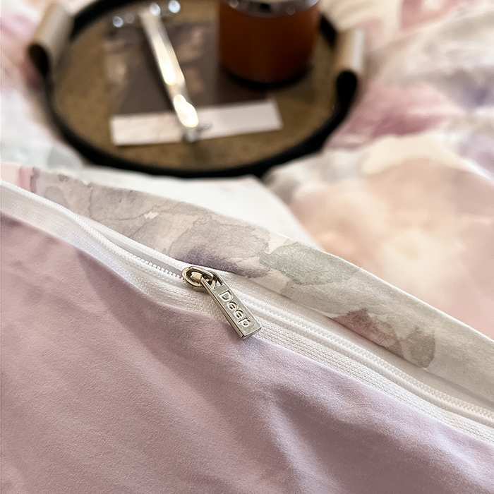 91家纺网 家纺一手货源 找家纺 （总）Mr.pig猪先生水洗棉 2025新款贡缎数码印花四件套