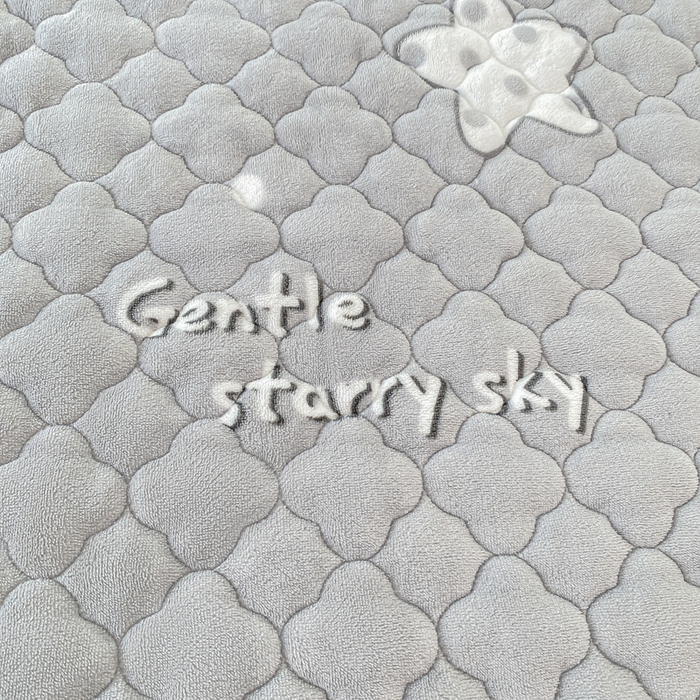 91家纺网 家纺一手货源 找家纺 康纳利 2025新款亲肤舒适牛奶绒加厚保暖卡通床垫床褥 床褥款-繁星