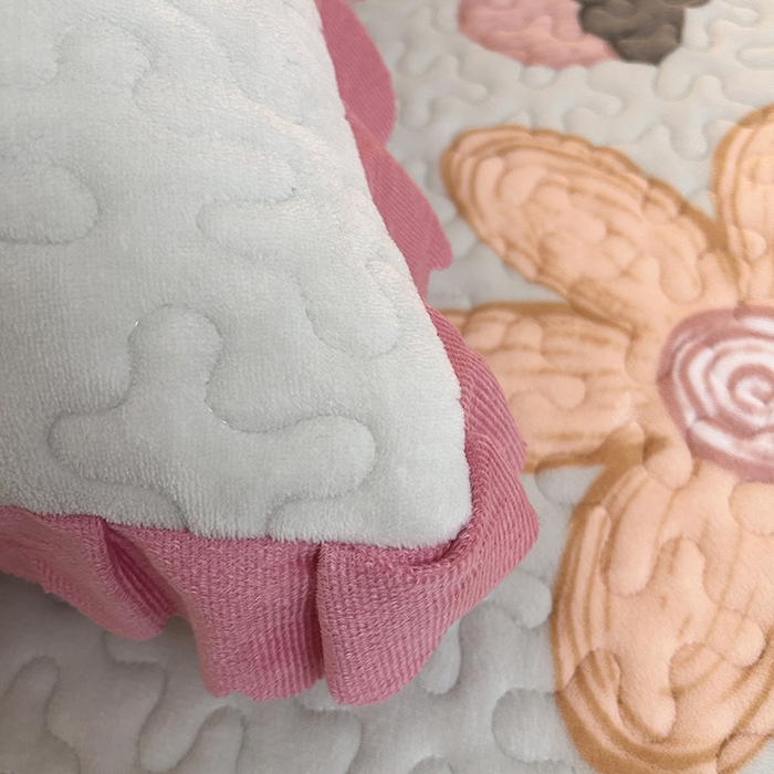 91家纺网 家纺一手货源 找家纺 （总）梦柏家纺 2025新款牛奶绒夹棉床盖四件套