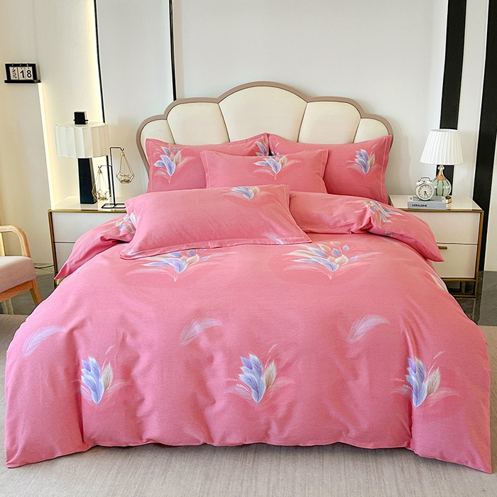 91家纺网 家纺一手货源 找家纺 （总）橘姿 2025新款100%加厚全棉四件套纯棉四件套磨毛四件套礼盒装（控价不低于170）