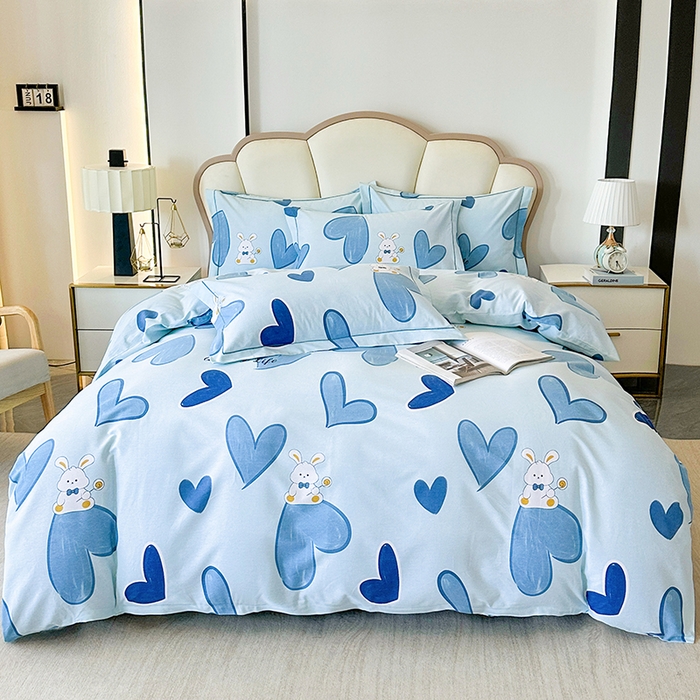 91家纺网 家纺一手货源 找家纺 （总）橘姿 2025新款100%加厚全棉四件套纯棉四件套磨毛四件套礼盒装（控价不低于170）