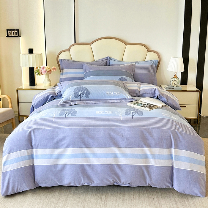 91家纺网 家纺一手货源 找家纺 （总）橘姿 2025新款100%加厚全棉四件套纯棉四件套磨毛四件套礼盒装（控价不低于170）