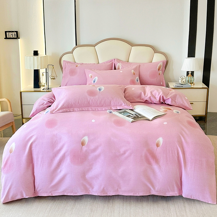 91家纺网 家纺一手货源 找家纺 （总）橘姿 2025新款100%加厚全棉四件套纯棉四件套磨毛四件套礼盒装（控价不低于170）