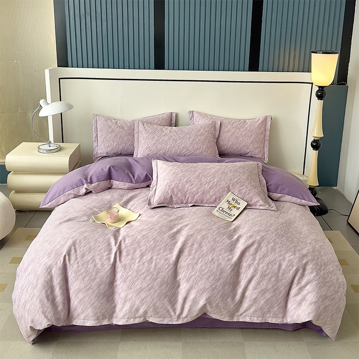 91家纺网 家纺一手货源 找家纺 （总）优品阁 2024新款亲肤舒适全棉磨毛四件套学生三件套系列 