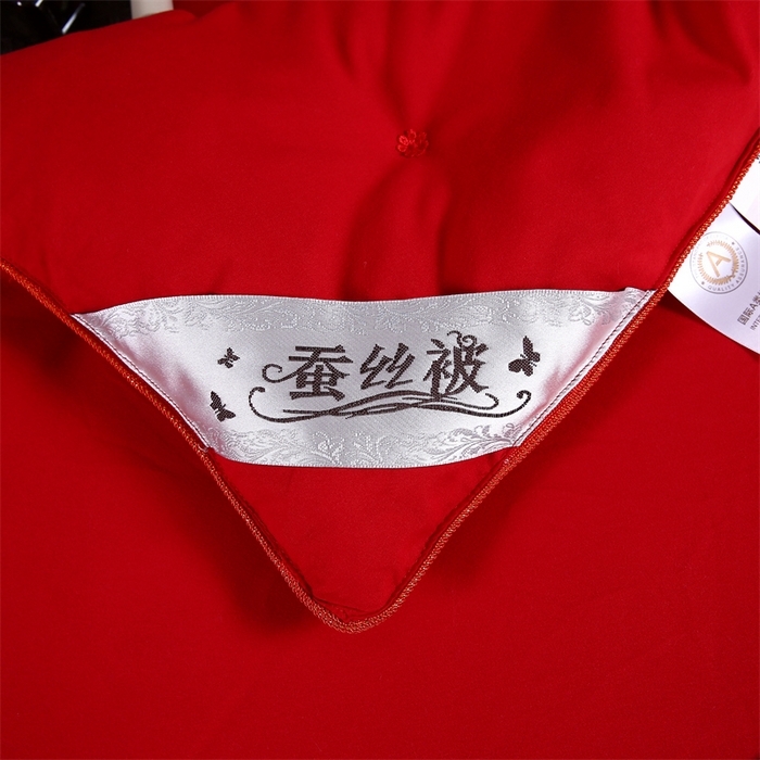 91家纺网 家纺一手货源 找家纺 （总）江山被业 2025新款全棉重工刺绣手工订花蚕丝被婚庆被空调被夏被春秋被单人双人结婚被（有控价+100）