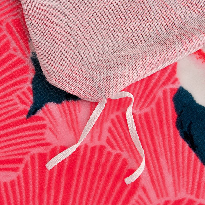 91家纺网 家纺一手货源 找家纺 新8.5-9.5斤法莱绒四件套珊瑚牛奶金貂绒四件套床裙 春暖花开