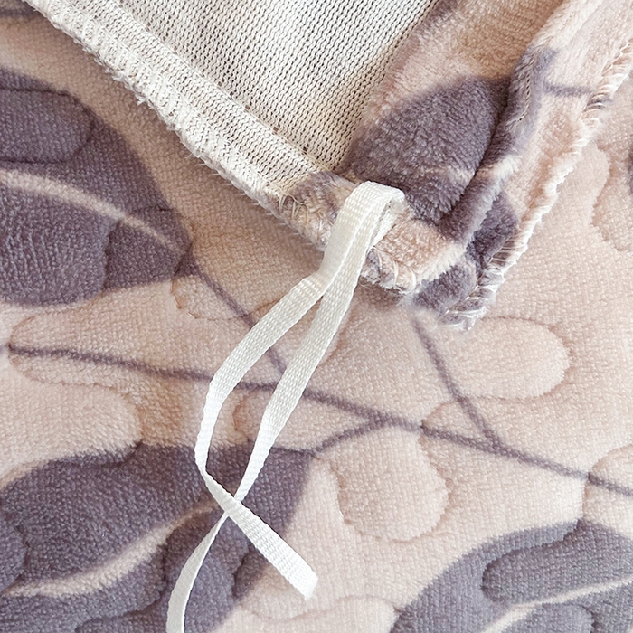 91家纺网 家纺一手货源 找家纺 梦柏家纺 2025新款牛奶绒夹棉床盖四件套 伦伯特