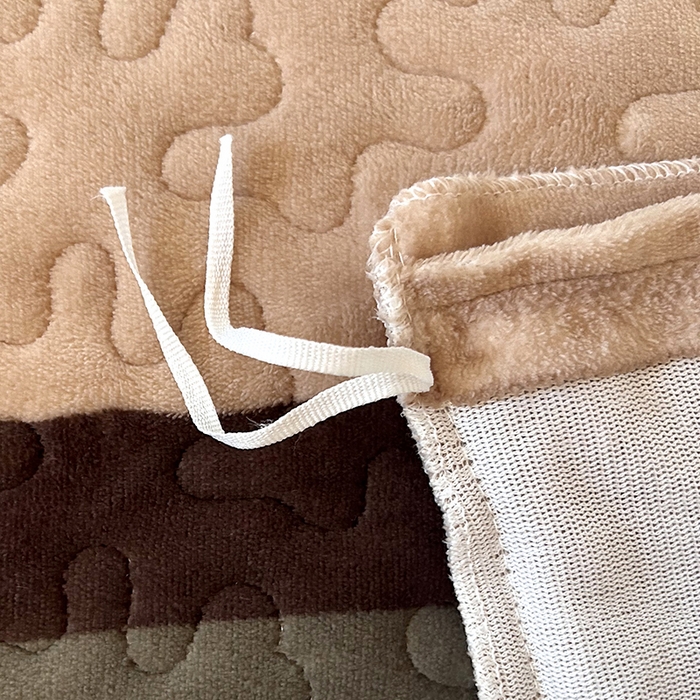 91家纺网 家纺一手货源 找家纺 梦柏家纺 2025新款牛奶绒夹棉床盖四件套 霞光