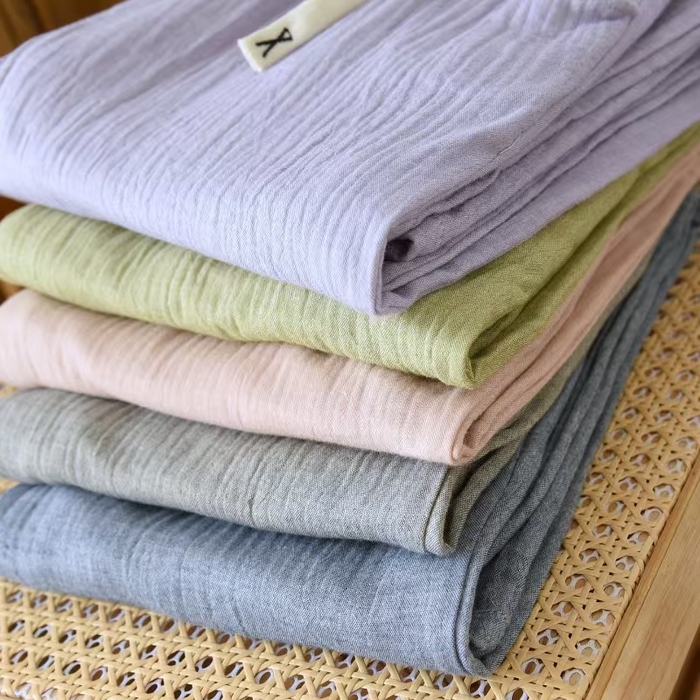 91家纺网 家纺一手货源 找家纺 （总）双梦毛巾 2025新款棉麻裤子