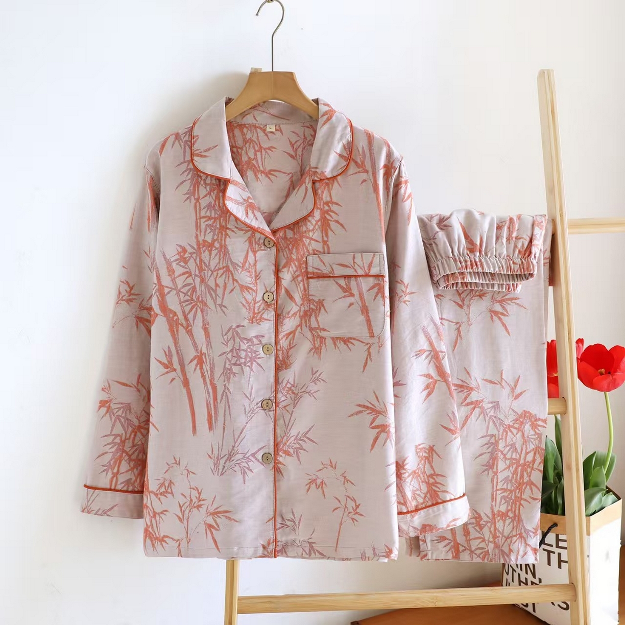 91家纺网 家纺一手货源 找家纺 （总）双梦毛巾 2025新款色织女长套复古单层提花60纱 富贵