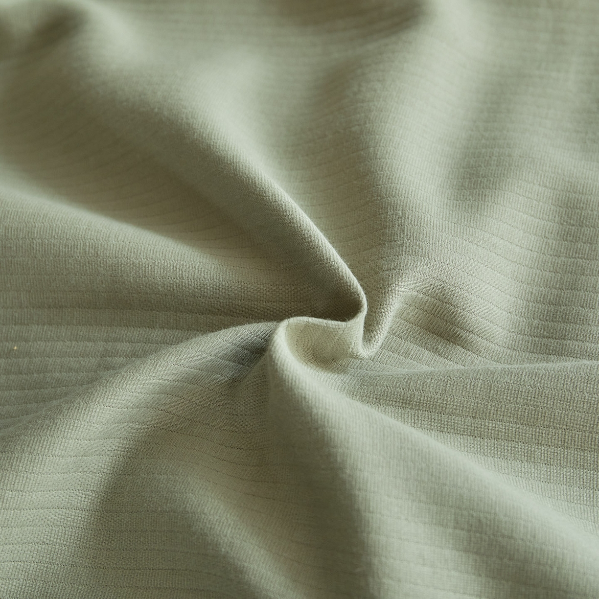 91家纺网 家纺一手货源 找家纺 慕尚家纺 2025新款100s全棉提花磨毛四件套 松露青+舒芙蕾白