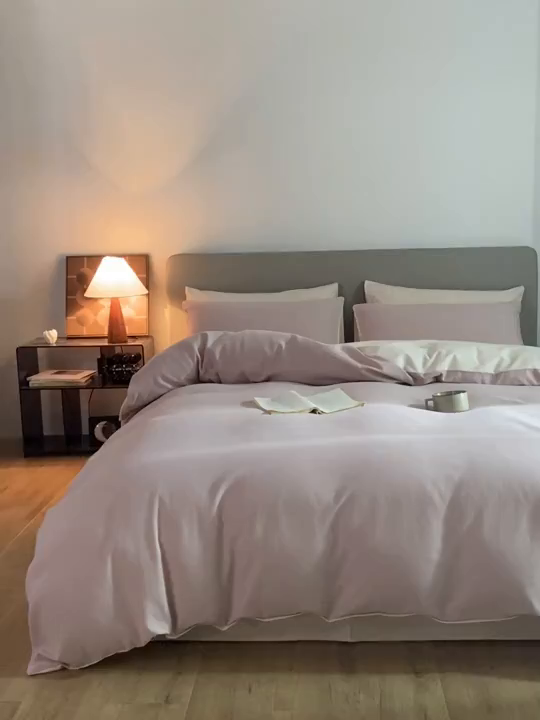 91家纺网 家纺一手货源 找家纺 （总）慕尚家纺 2025新款100s全棉提花磨毛四件套