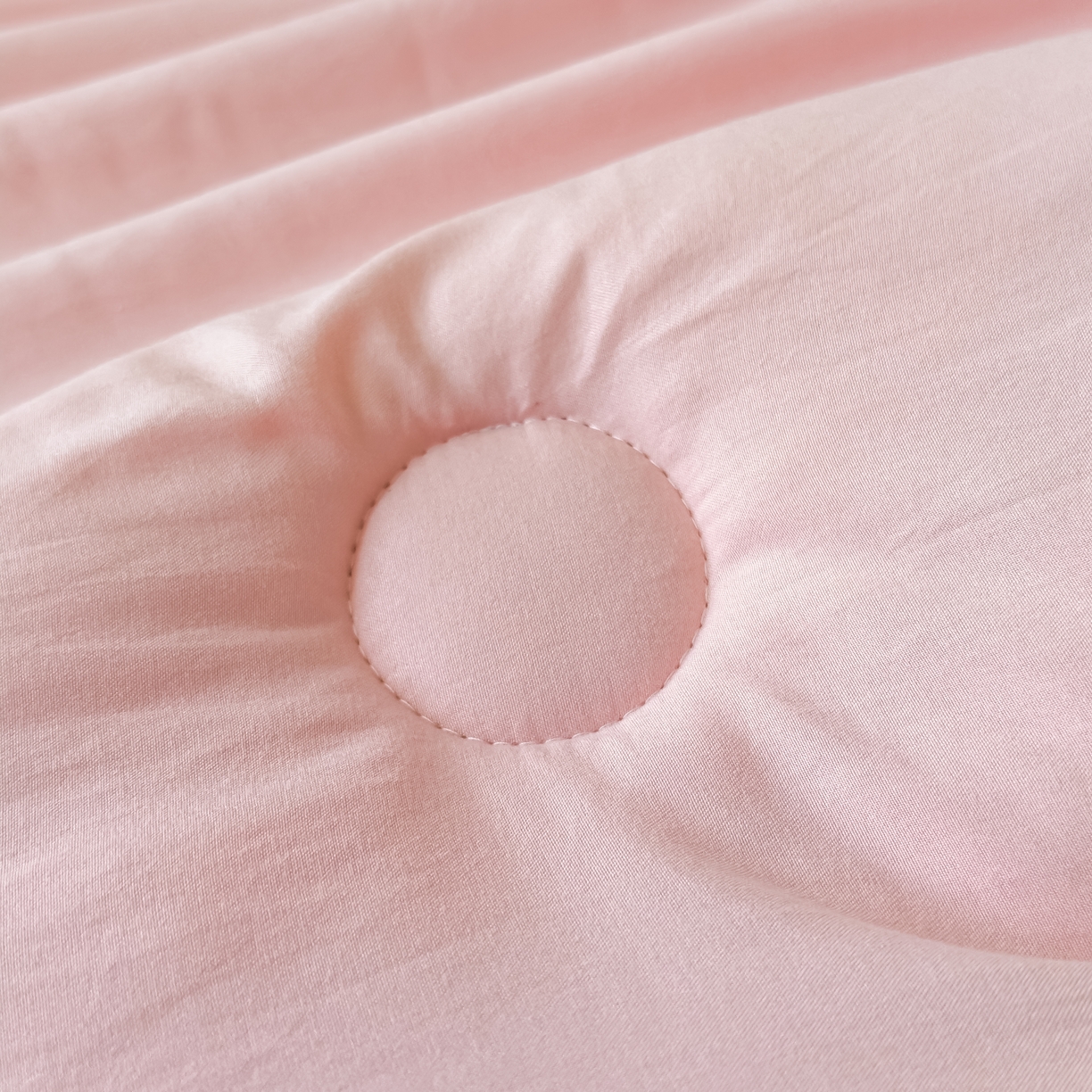 91家纺网 家纺一手货源 找家纺 承柔家纺 2025新款水洗棉棉花被 粉色