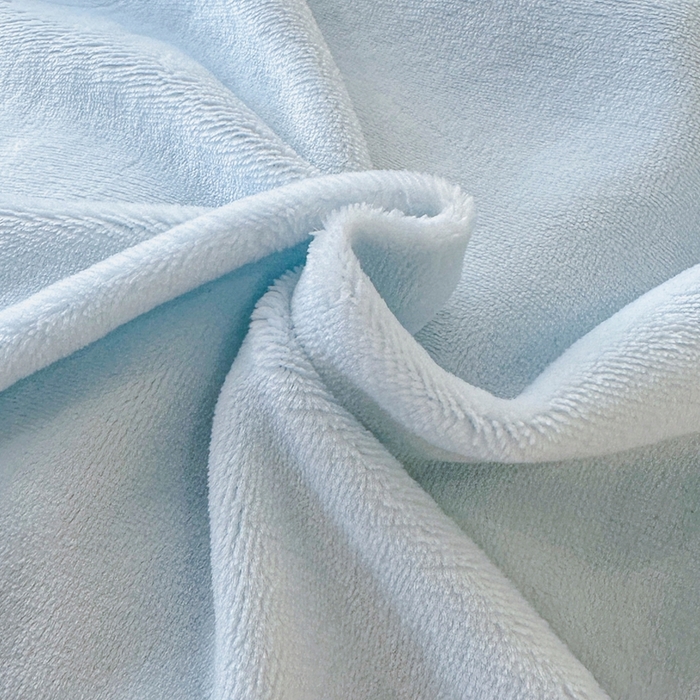 91家纺网 家纺一手货源 找家纺 畅畅家纺 2025新款冬季高端轻奢牛奶绒刺绣花边床单床笠保暖四件套 挚爱-浅蓝