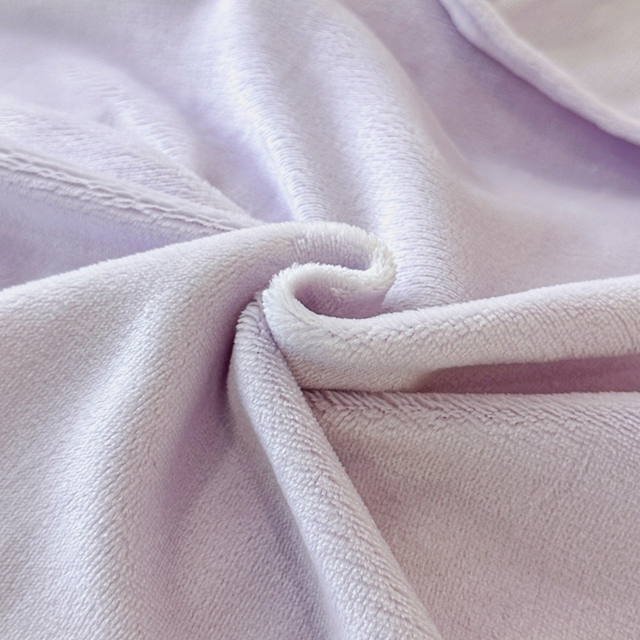 91家纺网 家纺一手货源 找家纺 畅畅家纺 2025新款冬季高端轻奢牛奶绒刺绣花边床单床笠保暖四件套 挚爱-浅紫