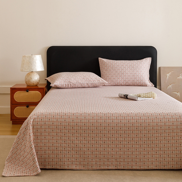 91家纺网 家纺一手货源 找家纺 （总）悦然毛巾被 2025新款全棉三层色织水洗纱布毛巾被盖毯-清新雅致