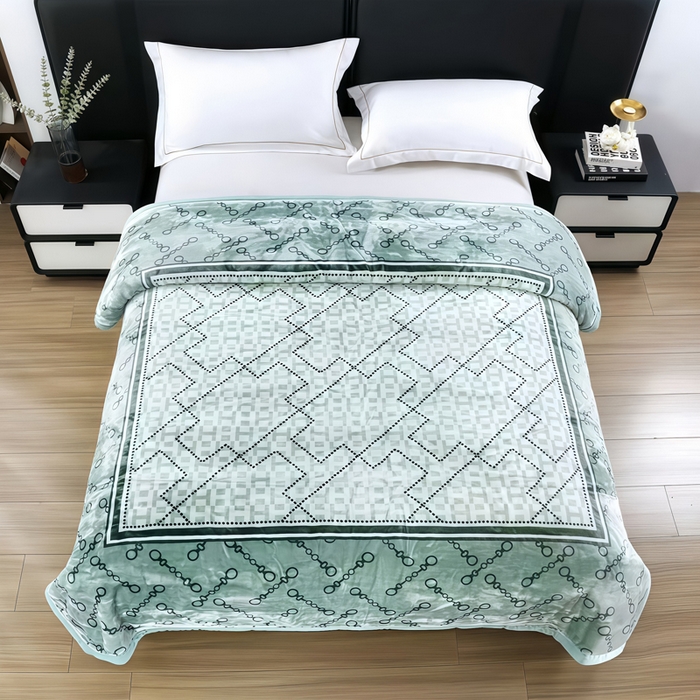 91家纺网 家纺一手货源 找家纺 （总）好艺佳毛毯 2025新款（双层云毯）学生宿舍毛毯拉舍尔单双人毯子超柔软不掉毛不掉色