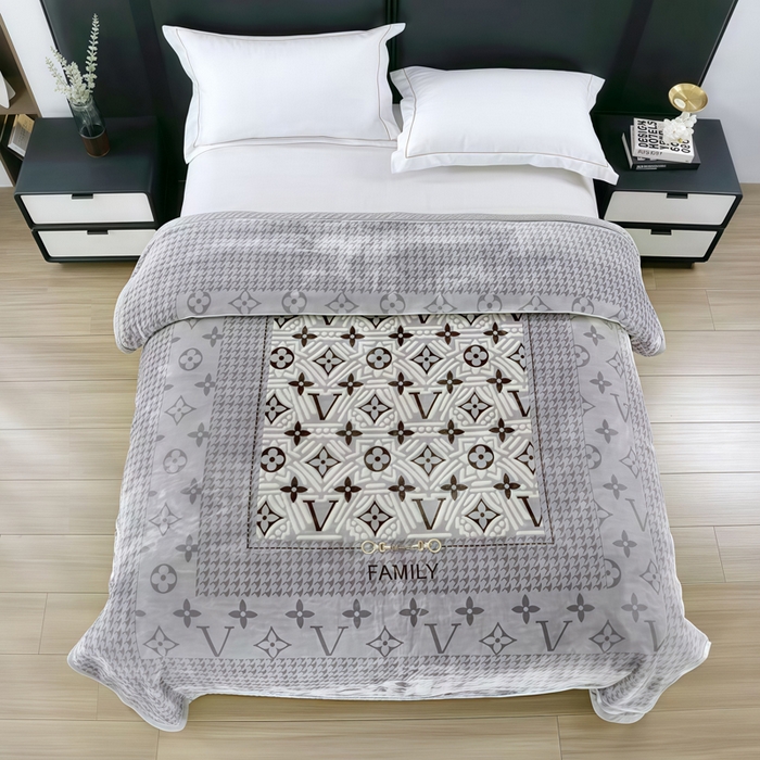 91家纺网 家纺一手货源 找家纺 （总）好艺佳毛毯 2025新款（双层云毯）学生宿舍毛毯拉舍尔单双人毯子超柔软不掉毛不掉色