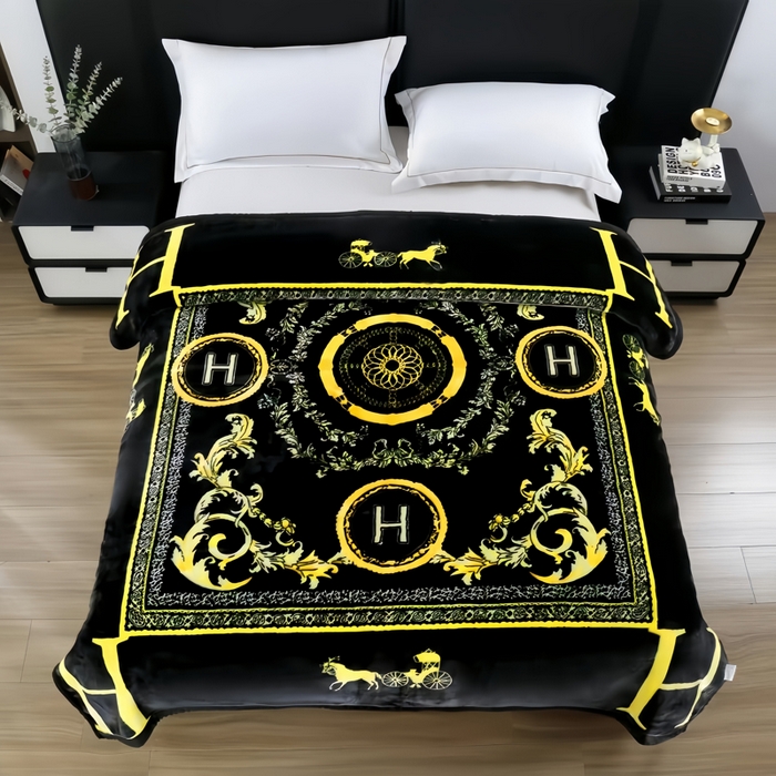 91家纺网 家纺一手货源 找家纺 （总）好艺佳毛毯 2025新款（双层云毯）学生宿舍毛毯拉舍尔单双人毯子超柔软不掉毛不掉色