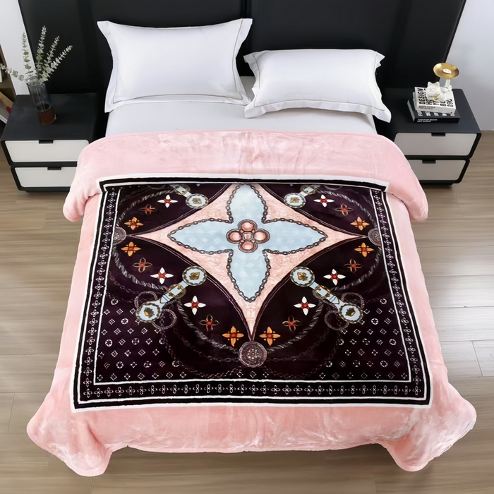 91家纺网 家纺一手货源 找家纺 （总）好艺佳毛毯 2025新款（双层云毯）学生宿舍毛毯拉舍尔单双人毯子超柔软不掉毛不掉色